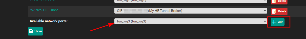Interface Assignments