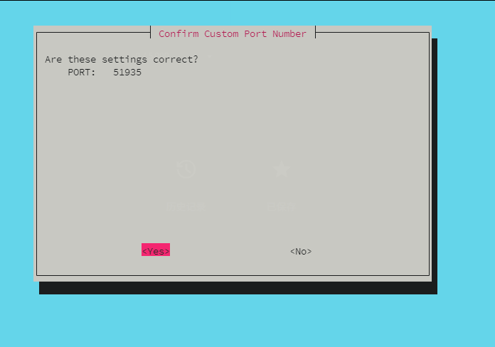 Confire Custom Port Number